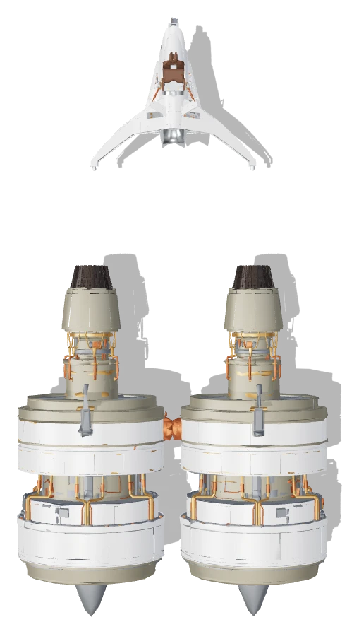 Ody Mandrell's Podracer top view - Star Wars Galactic Racer