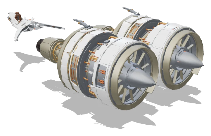 Ody Mandrell's Podracer (Aged) Podracer in Star Wars Galactic Racer
