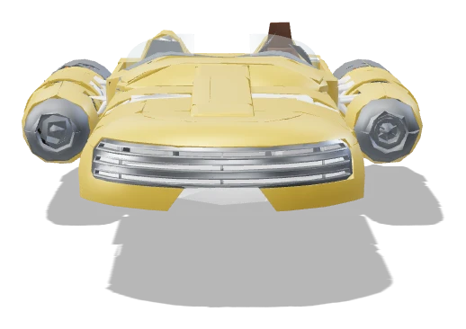 Starweb front view - Star Wars Galactic Racer