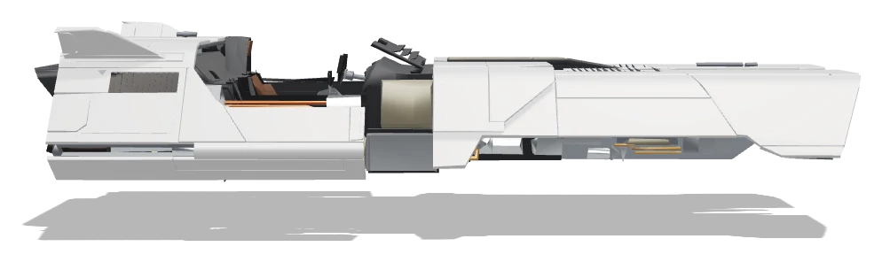 Darc X side view - Star Wars Galactic Racer