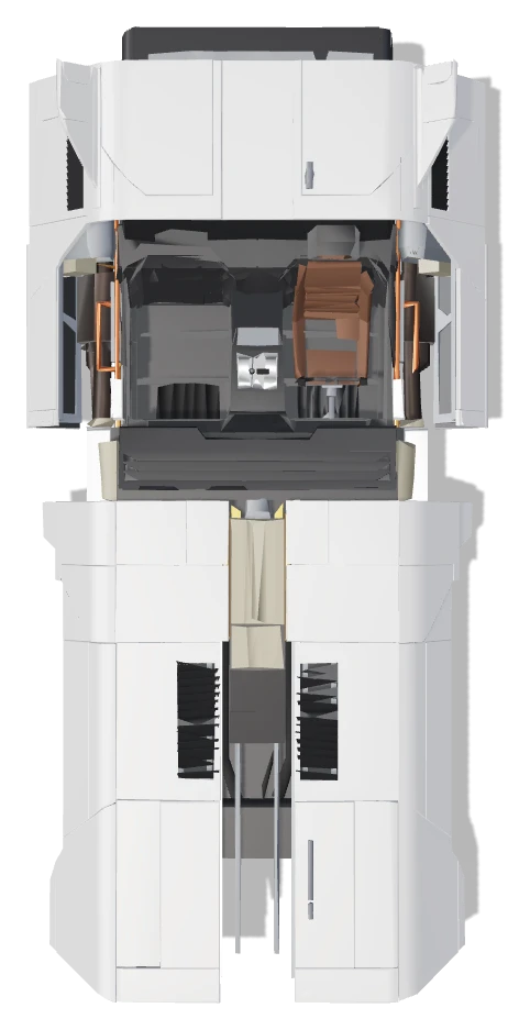 Darc X top view - Star Wars Galactic Racer