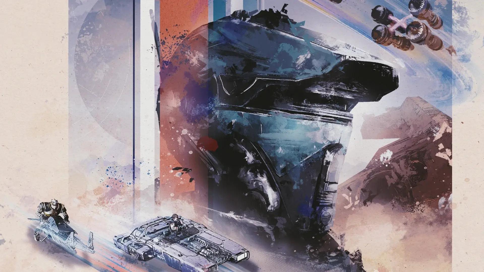 Racing hard in Star Wars Galactic Racer